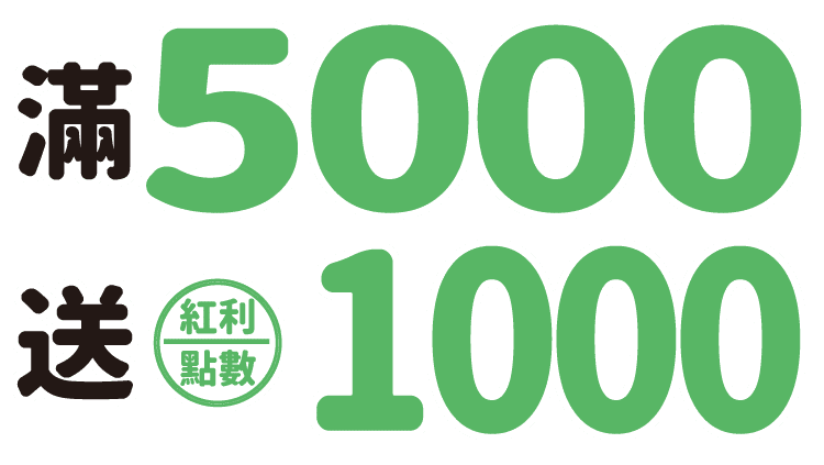 週年慶大家電滿仟送佰