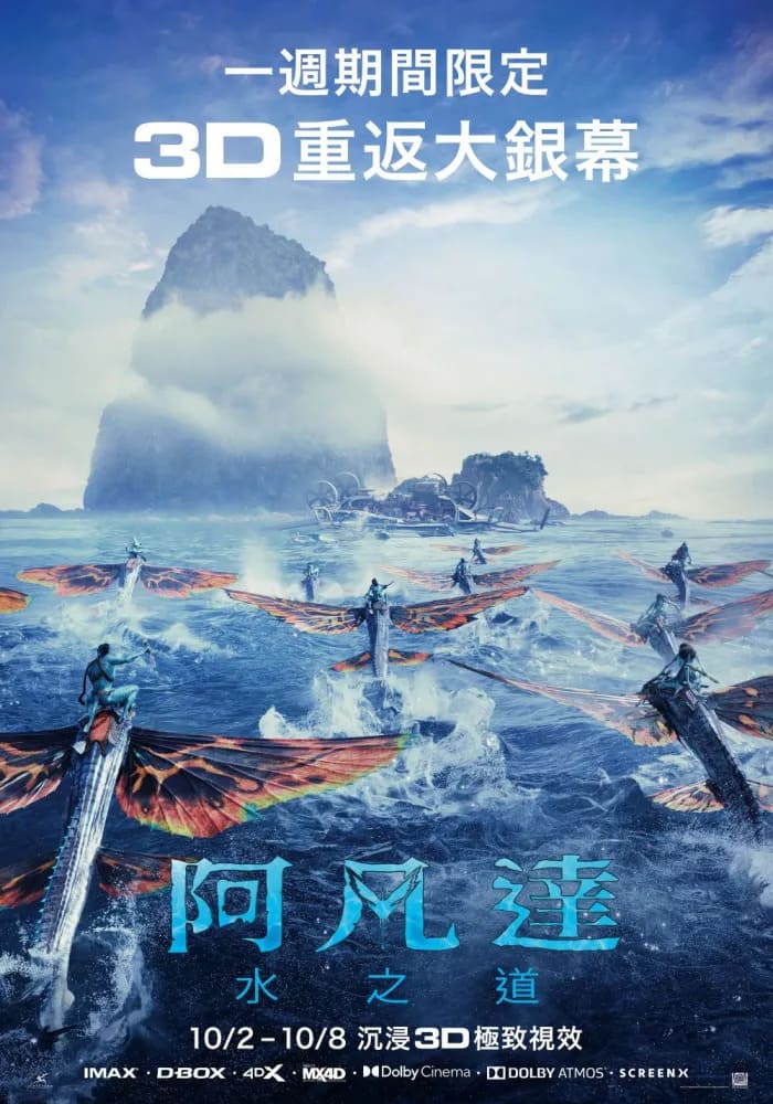 (數位 3D)阿凡達：水之道 